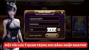 Một vài lưu ý quan trọng khi Đăng Nhập