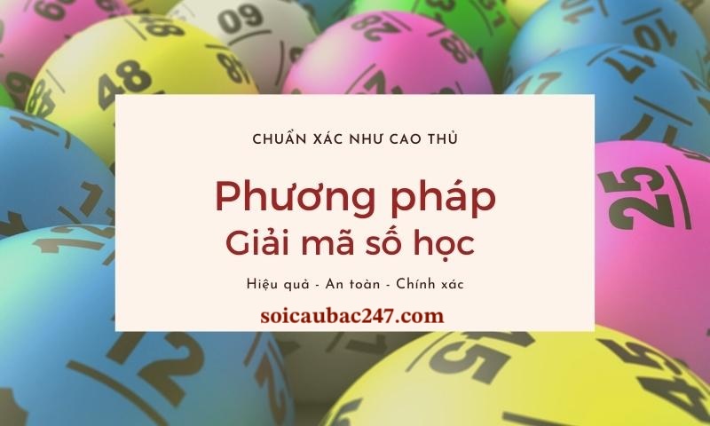 phương pháp giải mã số học